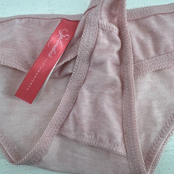 Splendies Pale Pink Thong Panty Womens Size Small - Picture 3 of 6